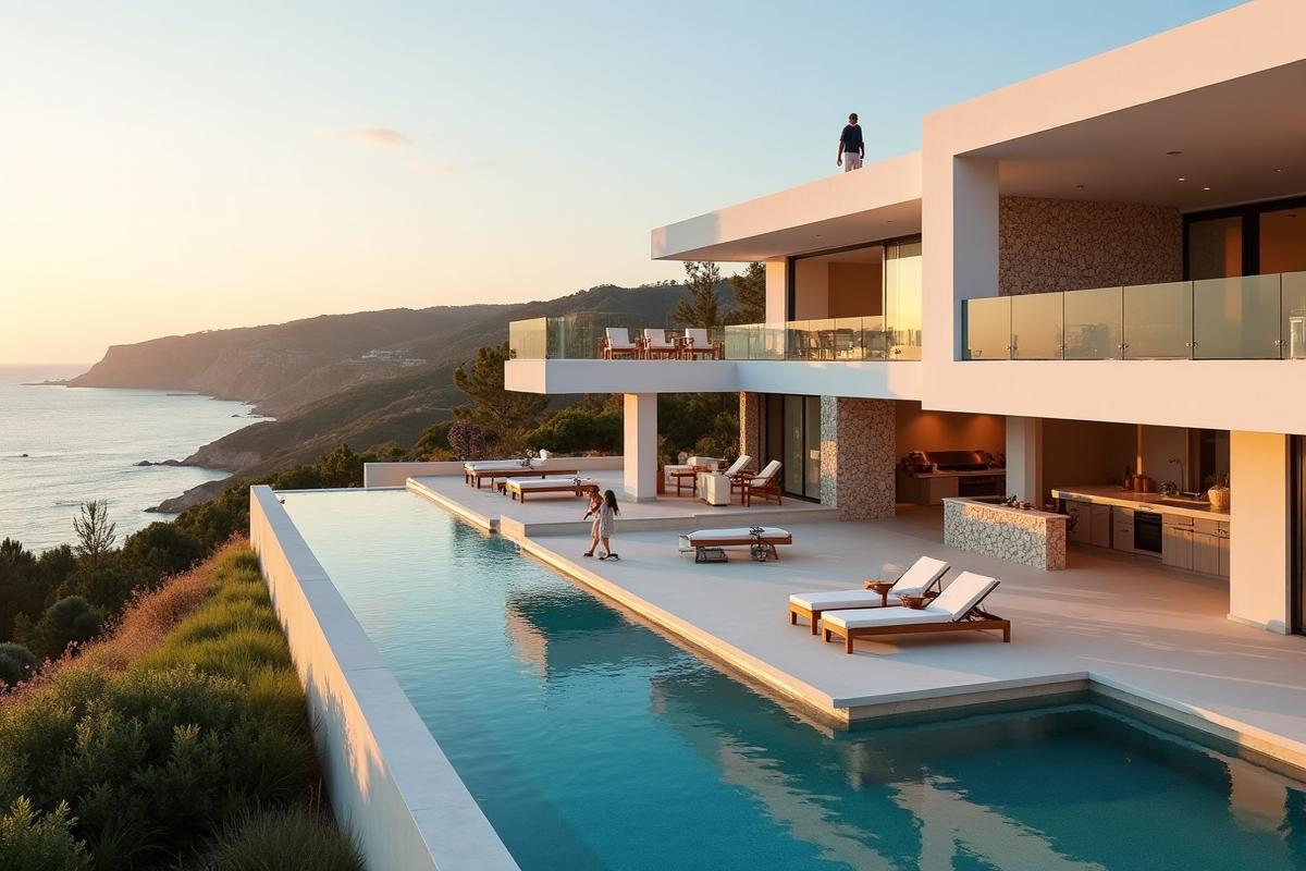 Luxury Algarve mansion with infinity pool